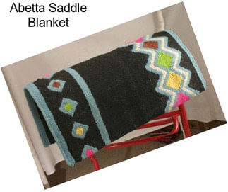 Abetta Saddle Blanket