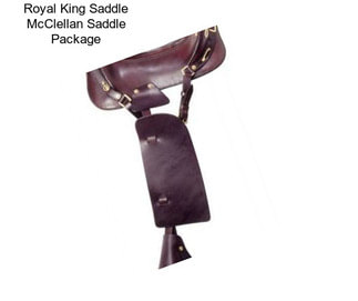 Royal King Saddle McClellan Saddle Package