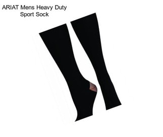 ARIAT Mens Heavy Duty Sport Sock