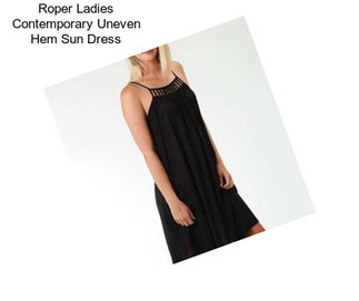 Roper Ladies Contemporary Uneven Hem Sun Dress