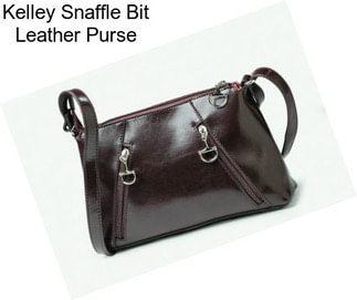 Kelley Snaffle Bit Leather Purse