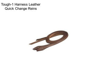 Tough-1 Harness Leather Quick Change Reins