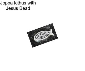 Joppa Icthus with Jesus Bead