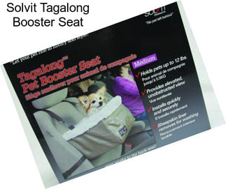 Solvit Tagalong Booster Seat