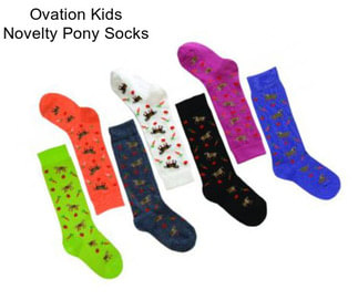 Ovation Kids Novelty Pony Socks