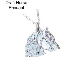 Draft Horse Pendant
