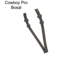 Cowboy Pro Bosal