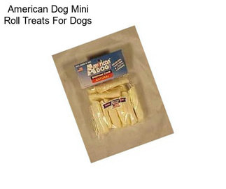 American Dog Mini Roll Treats For Dogs