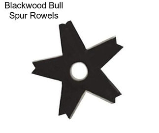 Blackwood Bull Spur Rowels