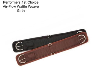 Performers 1st Choice Air-Flow Waffle Weave Girth