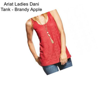 Ariat Ladies Dani Tank - Brandy Apple