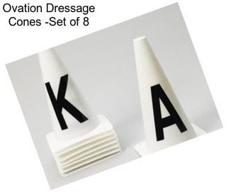 Ovation Dressage Cones -Set of 8