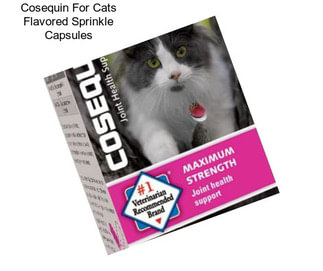 Cosequin For Cats Flavored Sprinkle Capsules