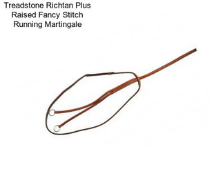 Treadstone Richtan Plus Raised Fancy Stitch Running Martingale