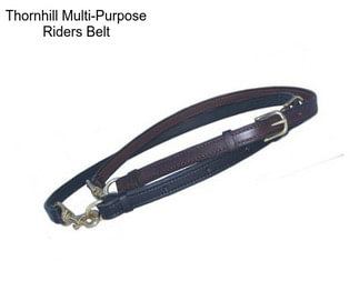 Thornhill Multi-Purpose Riders Belt