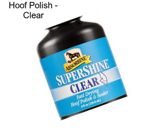 Hoof Polish - Clear