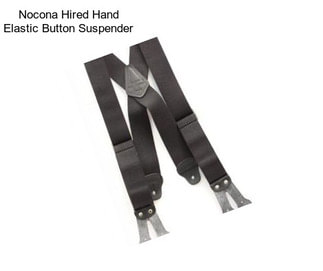 Nocona Hired Hand Elastic Button Suspender