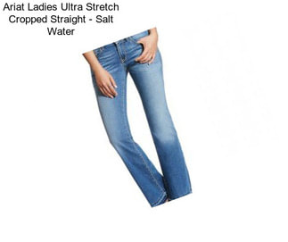 Ariat Ladies Ultra Stretch Cropped Straight - Salt Water