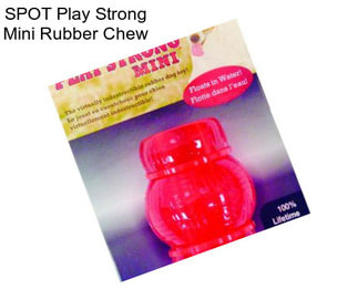 SPOT Play Strong Mini Rubber Chew