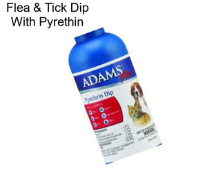 Flea & Tick Dip With Pyrethin