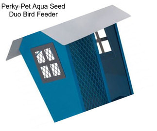 Perky-Pet Aqua Seed Duo Bird Feeder