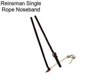 Reinsman Single Rope Noseband