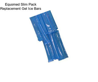 Equomed Slim Pack Replacement Gel Ice Bars