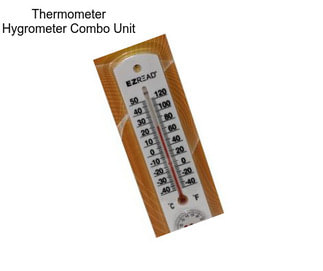 Thermometer Hygrometer Combo Unit