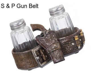 S & P Gun Belt