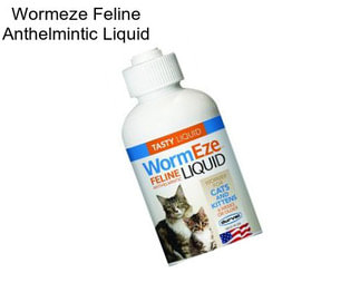 Wormeze Feline Anthelmintic Liquid