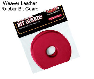 Weaver Leather Rubber Bit Guard