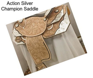 Action Silver Champion Saddle