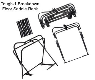 Tough-1 Breakdown Floor Saddle Rack