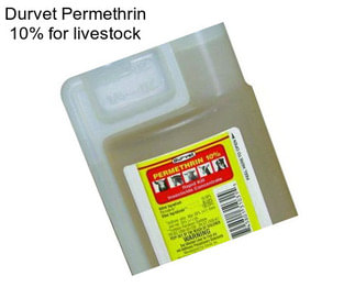 Durvet Permethrin 10% for livestock