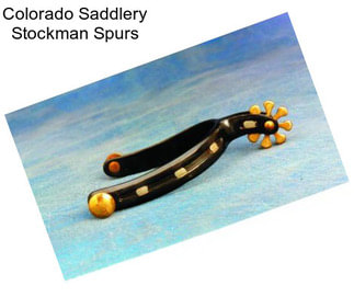 Colorado Saddlery Stockman Spurs