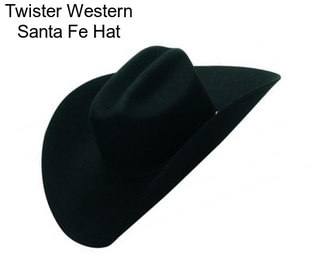 Twister Western Santa Fe Hat