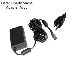 Lister Liberty Mains Adapter Acdc