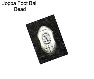 Joppa Foot Ball Bead