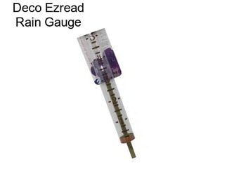 Deco Ezread Rain Gauge