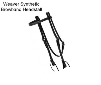 Weaver Synthetic Browband Headstall