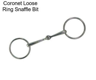 Coronet Loose Ring Snaffle Bit