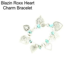 Blazin Roxx Heart Charm Bracelet