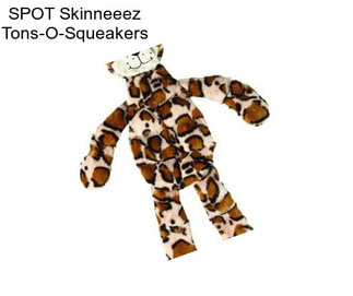 SPOT Skinneeez Tons-O-Squeakers