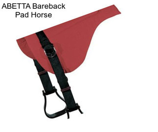 ABETTA Bareback Pad Horse