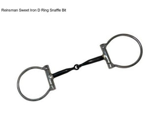 Reinsman Sweet Iron D Ring Snaffle Bit