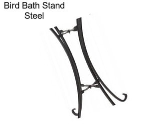 Bird Bath Stand Steel