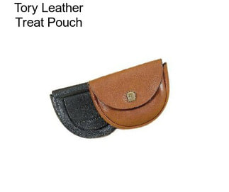 Tory Leather Treat Pouch