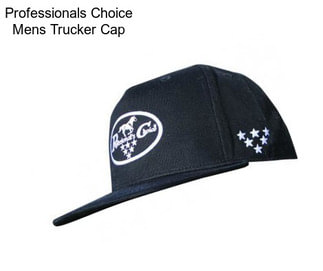 Professionals Choice Mens Trucker Cap