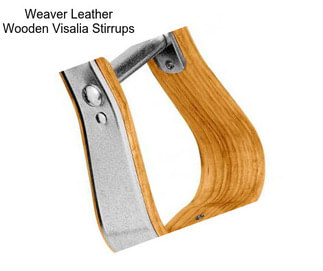 Weaver Leather Wooden Visalia Stirrups