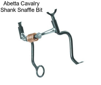 Abetta Cavalry Shank Snaffle Bit